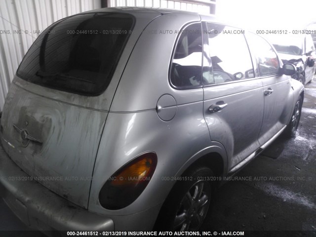 3C8FY68B23T506916 - 2003 CHRYSLER PT CRUISER LIMITED SILVER photo 4