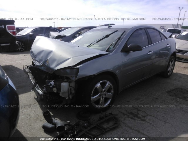 1G2ZH57N584116673 - 2008 PONTIAC G6 GT GRAY photo 2