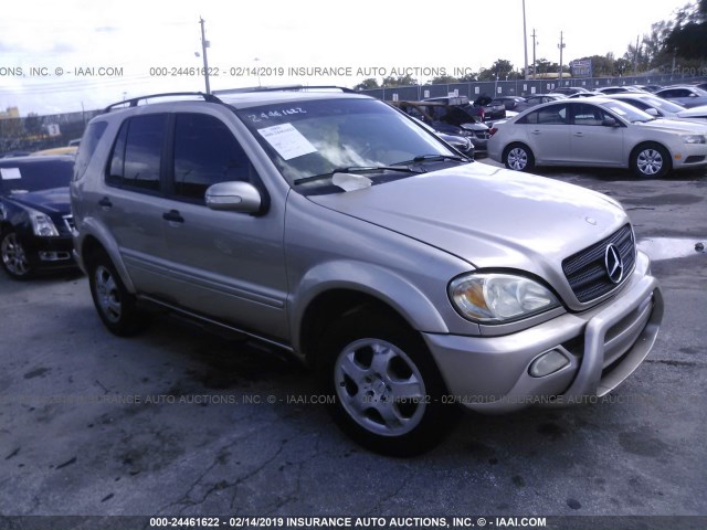 4JGAB54E83A374657 - 2003 MERCEDES-BENZ ML 320 GOLD photo 1