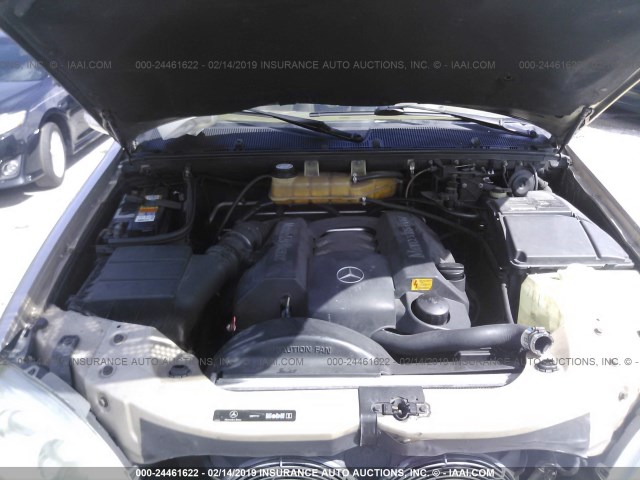 4JGAB54E83A374657 - 2003 MERCEDES-BENZ ML 320 GOLD photo 10