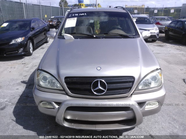 4JGAB54E83A374657 - 2003 MERCEDES-BENZ ML 320 GOLD photo 6