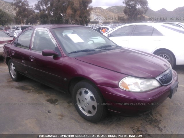 1MEFM6533YK616715 - 2000 MERCURY MYSTIQUE GS/SPORT RED photo 1