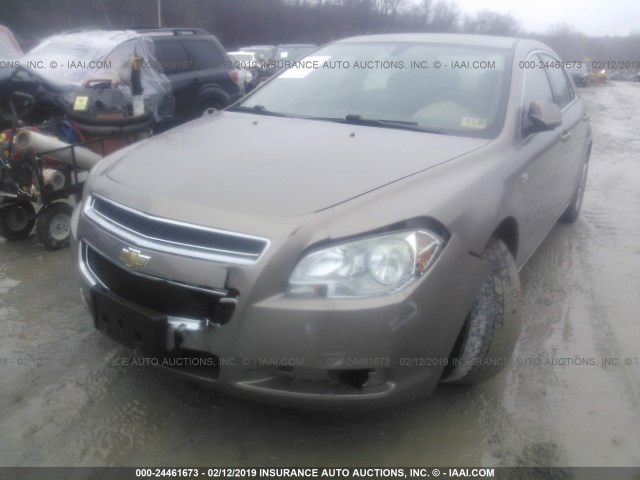 1G1ZH57B48F163708 - 2008 CHEVROLET MALIBU 1LT TAN photo 6