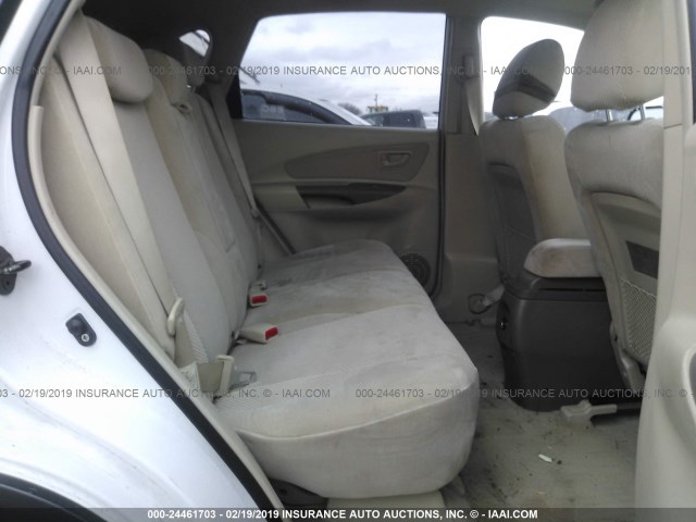 KM8JN12D16U450622 - 2006 HYUNDAI TUCSON GLS/LIMITED 白色 照片 8