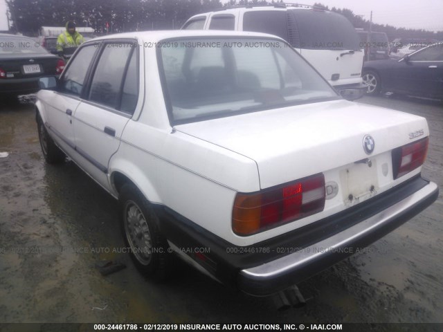 WBAAE6402J8822866 - 1988 BMW 325 AUTOMATIC WHITE photo 3