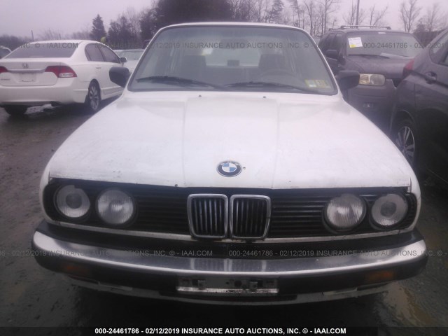WBAAE6402J8822866 - 1988 BMW 325 AUTOMATIC WHITE photo 6