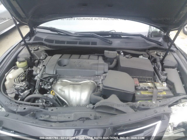 4T4BF3EK3BR096321 - 2011 TOYOTA CAMRY SE/LE/XLE 黑色 照片 10