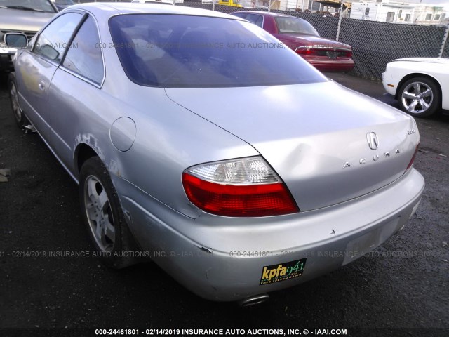 19UYA42453A015875 - 2003 ACURA 3.2CL SILVER photo 3