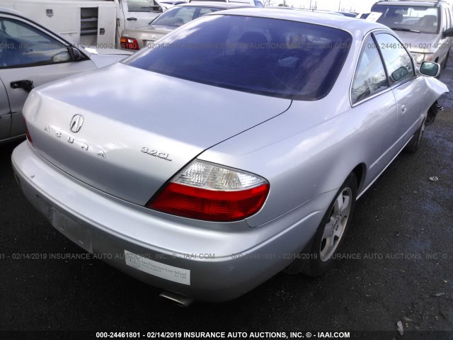 19UYA42453A015875 - 2003 ACURA 3.2CL SILVER photo 4