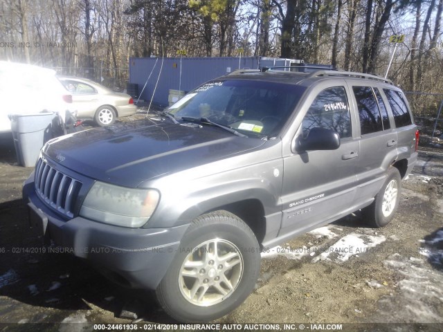 1J4GW48SX4C428618 - 2004 JEEP GRAND CHEROKEE LAREDO/COLUMBIA/FREEDOM 灰色 照片 2