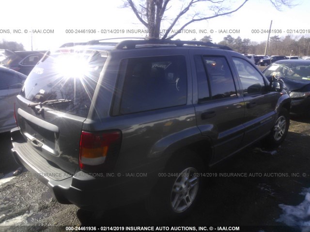 1J4GW48SX4C428618 - 2004 JEEP GRAND CHEROKEE LAREDO/COLUMBIA/FREEDOM 灰色 照片 4
