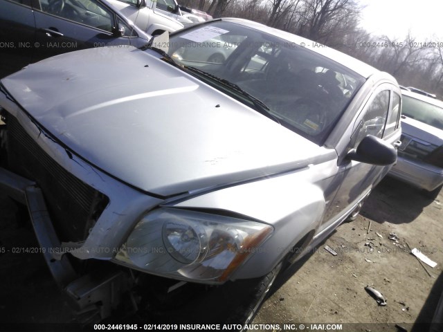 1B3HB48B87D557561 - 2007 DODGE CALIBER SXT SILVER photo 2