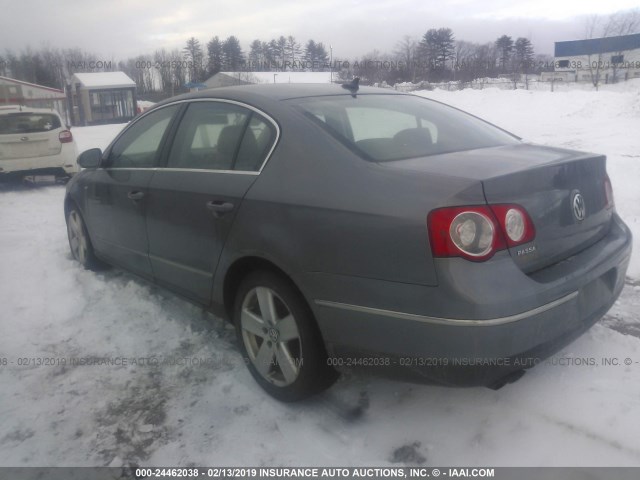 WVWAK73C47P141894 - 2007 VOLKSWAGEN PASSAT 2.0T/WOLFSBURG GRAY photo 3