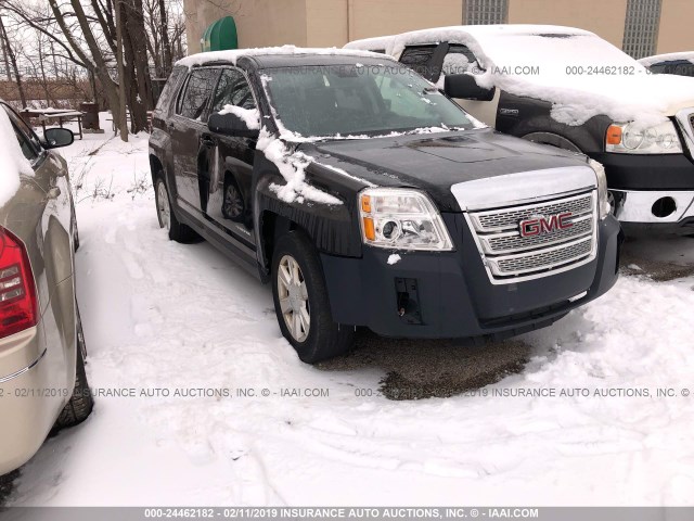 2CTFLCEWXA6339491 - 2010 GMC TERRAIN SLE BLACK photo 1