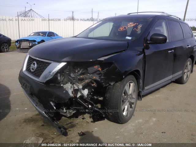 5N1AR2MM8FC649308 - 2015 NISSAN PATHFINDER S/SV/SL/PLATINUM BLACK photo 6