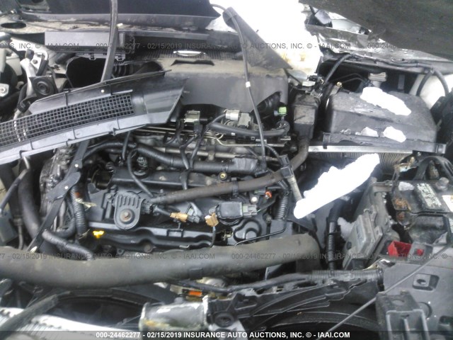 5N1AR2MM9DC622020 - 2013 NISSAN PATHFINDER S/SV/SL/PLATINUM WHITE photo 10