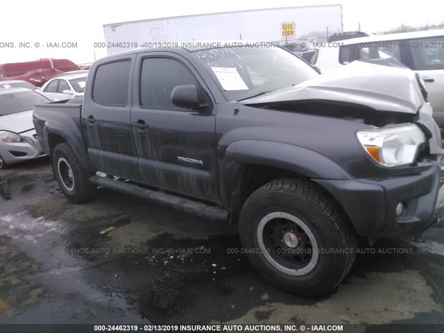 3TMLU4EN8CM103097 - 2012 TOYOTA TACOMA DOUBLE CAB 灰色 照片 1