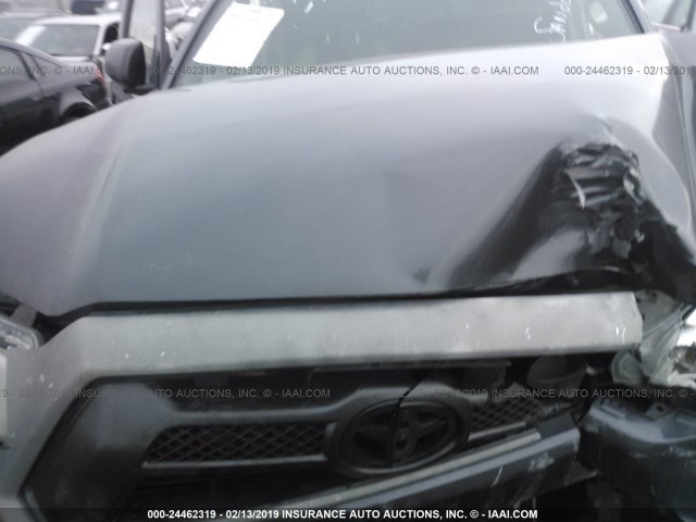 3TMLU4EN8CM103097 - 2012 TOYOTA TACOMA DOUBLE CAB 灰色 照片 10