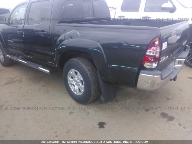 5TEJU62N17Z386622 - 2007 TOYOTA TACOMA DOUBLE CAB PRERUNNER BLACK photo 6
