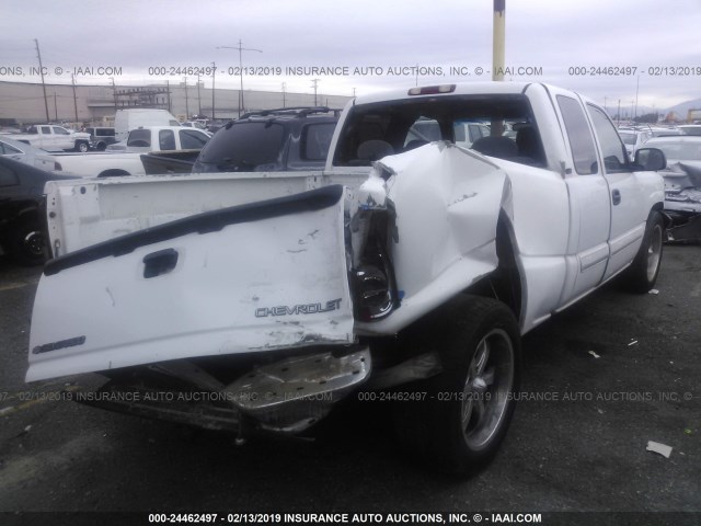 2GCEC19T841143384 - 2004 CHEVROLET SILVERADO C1500 WHITE photo 4