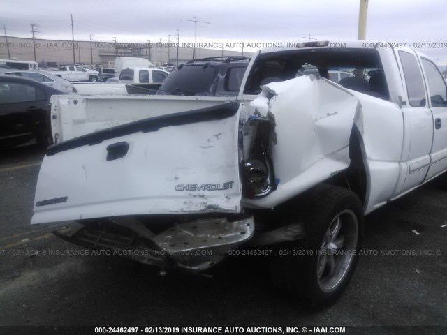 2GCEC19T841143384 - 2004 CHEVROLET SILVERADO C1500 WHITE photo 6