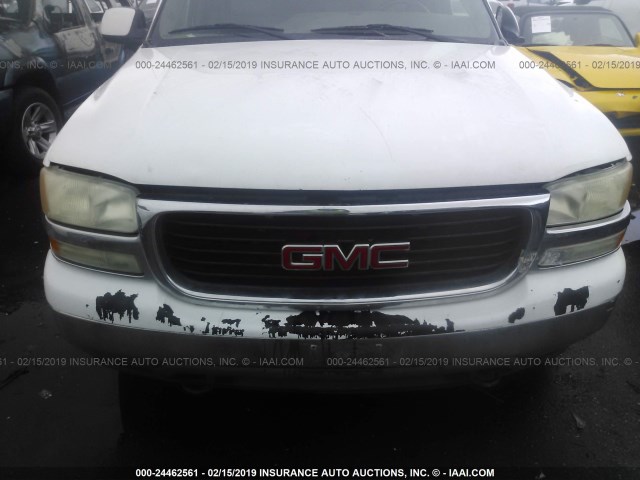 3GKFK16TX3G107699 - 2003 GMC YUKON XL K1500 WHITE photo 6