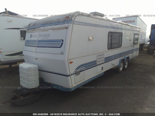 1KB1C1F23PW001490 - 1993 HOLIDAY RAMBLER ALUMA-LITE  WHITE photo 2