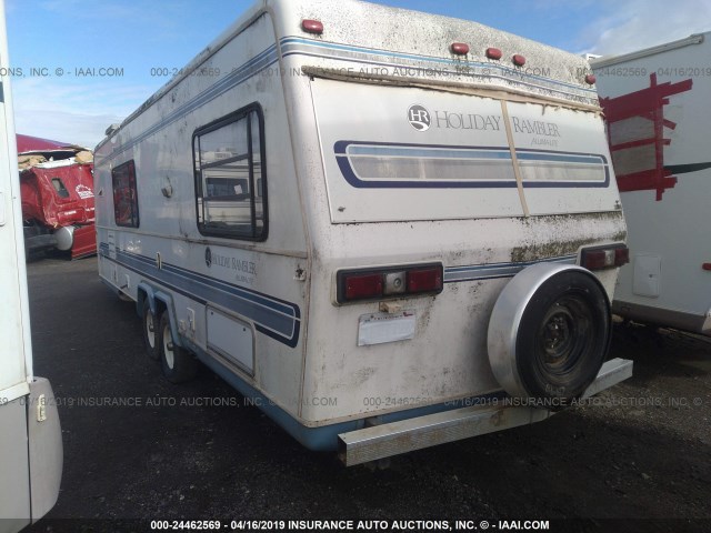 1KB1C1F23PW001490 - 1993 HOLIDAY RAMBLER ALUMA-LITE  WHITE photo 3