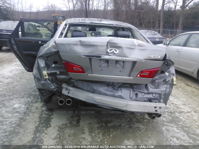 JNKCY01F49M850789 - 2009 INFINITI M35 SPORT SILVER photo 6