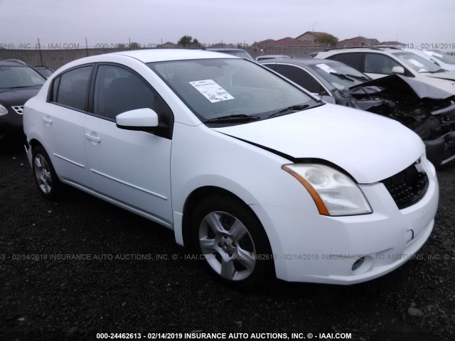 3N1AB61E28L614979 - 2008 NISSAN SENTRA 2.0/2.0S/2.0SL WHITE photo 1