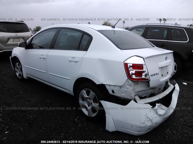 3N1AB61E28L614979 - 2008 NISSAN SENTRA 2.0/2.0S/2.0SL WHITE photo 3