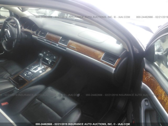 WAUMV94E18N004471 - 2008 AUDI A8 L QUATTRO BLACK photo 5