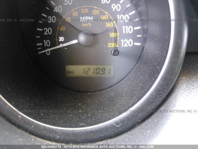 KL1TD66687B733841 - 2007 CHEVROLET AVEO LS BLUE photo 7