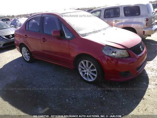 JS2YC417785100825 - 2008 SUZUKI SX4 TOURING RED photo 1