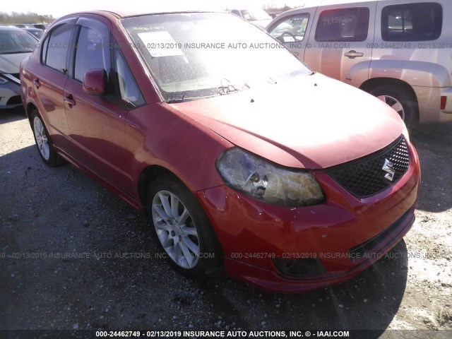 JS2YC417785100825 - 2008 SUZUKI SX4 TOURING RED photo 6