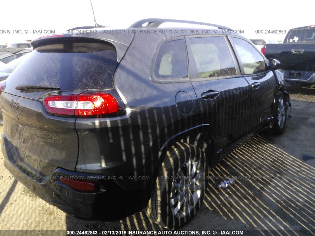 1C4PJLCB1JD587796 - 2018 JEEP CHEROKEE LATITUDE GRAY photo 4