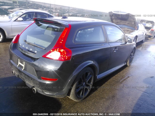 YV1672MK2B2238527 - 2011 VOLVO C30 T5 BLACK photo 4