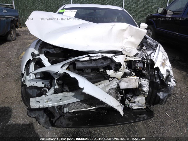 JF1ZNAA18D1723560 - 2013 TOYOTA SCION FR-S WHITE photo 6