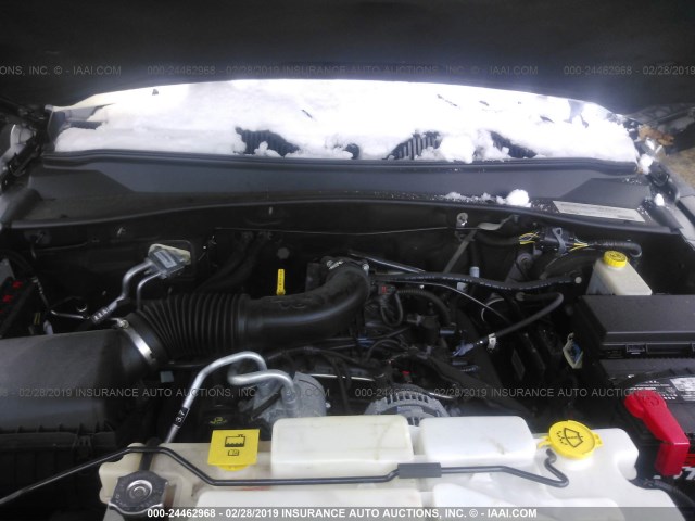 1C4PJMAK0CW150677 - 2012 JEEP LIBERTY SPORT GRAY photo 10