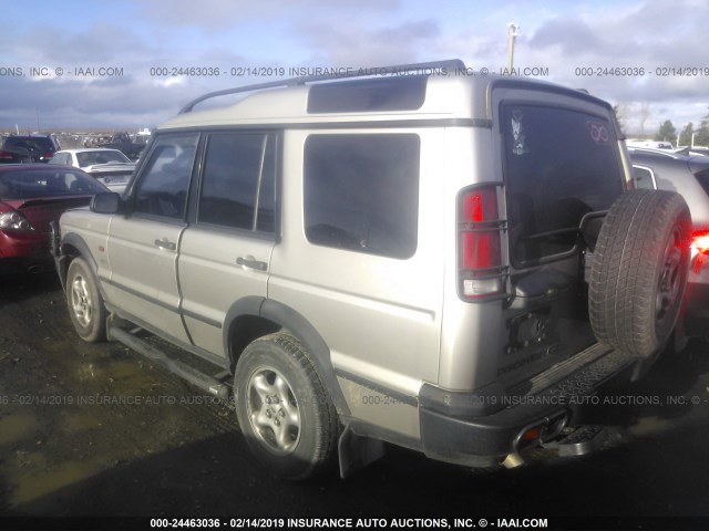 SALTW12471A701186 - 2001 LAND ROVER DISCOVERY II SE GOLD photo 3