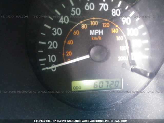 KL1TD66697B793630 - 2007 CHEVROLET AVEO LS BLUE photo 7