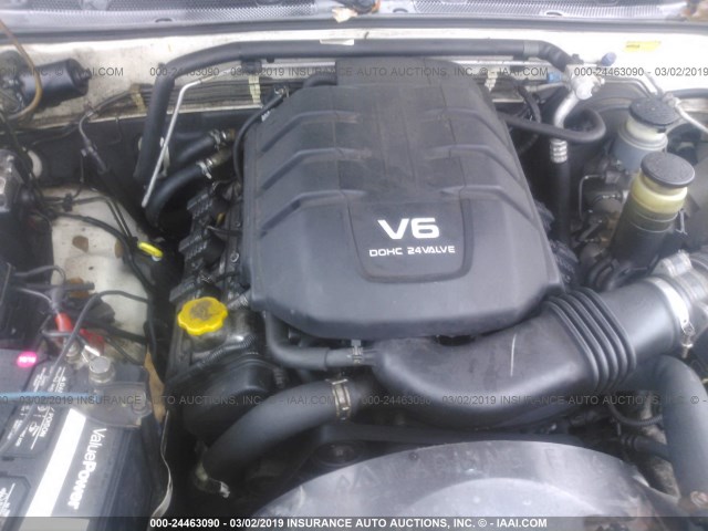 4S2CE58X924615692 - 2002 ISUZU AXIOM XS Ağ foto 10