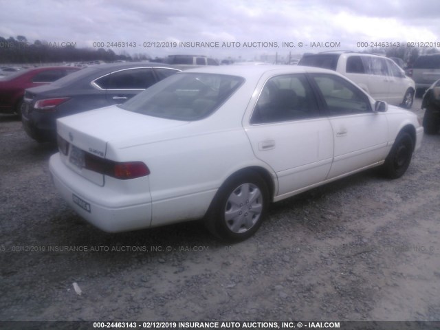 4T1BG22K21U853598 - 2001 TOYOTA CAMRY CE/LE/XLE 白色 照片 4