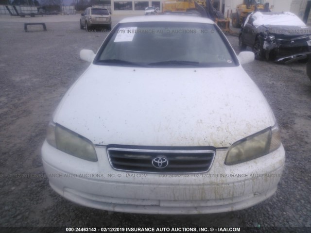 4T1BG22K21U853598 - 2001 TOYOTA CAMRY CE/LE/XLE 白色 照片 6