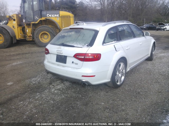 WA1VFBFL8DA148232 - 2013 AUDI A4 ALLROAD PRESTIGE WHITE photo 4