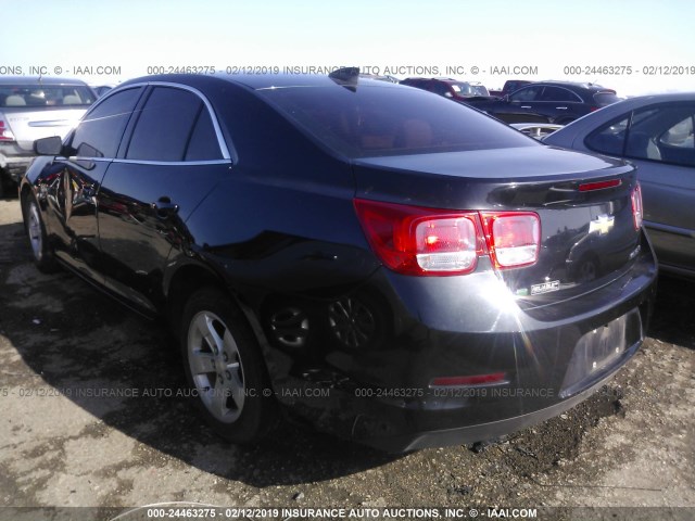 1G11B5SL1FF333406 - 2015 CHEVROLET MALIBU LS BLACK photo 3