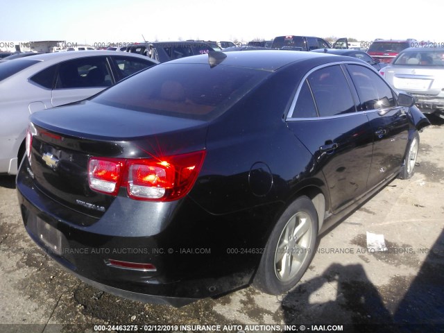 1G11B5SL1FF333406 - 2015 CHEVROLET MALIBU LS BLACK photo 4