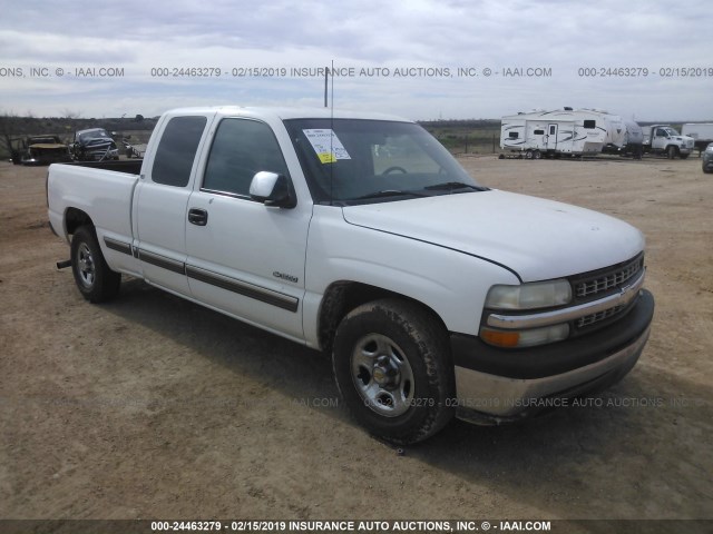 2GCEC19V911102002 - 2001 CHEVROLET SILVERADO C1500 WHITE photo 1