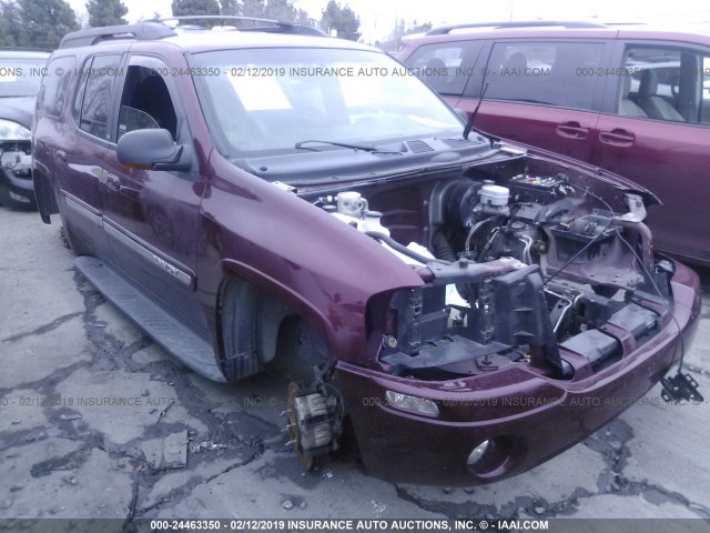 1GKET16S536181842 - 2003 GMC ENVOY XL BURGUNDY photo 1