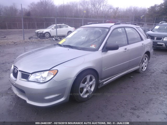 JF1GG61697H818537 - 2007 SUBARU IMPREZA 2.5I GRAY photo 2